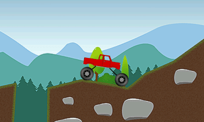 Capture d'écran de l'application Truck Hill Racing - #6