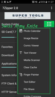 Capture d'écran de l'application 7Zipper 2.0 - #3