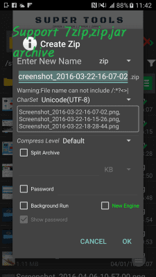 Capture d'écran de l'application 7Zipper 2.0 - #5