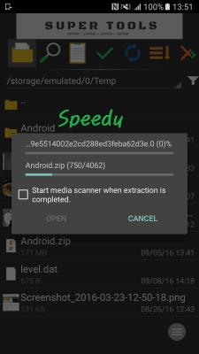 Capture d'écran de l'application Zipper - #8