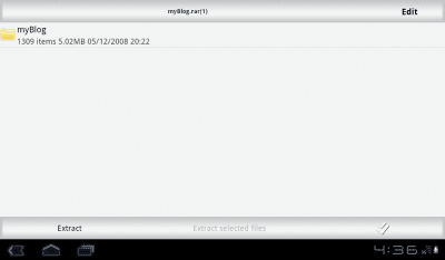 Capture d'écran de l'application Rar Sharp - #8