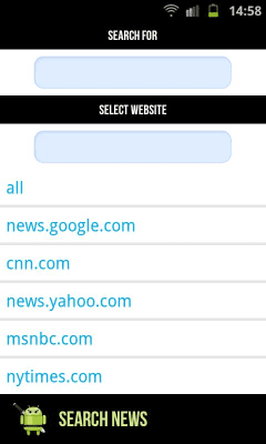 Capture d'écran de l'application Ninja Search - #3