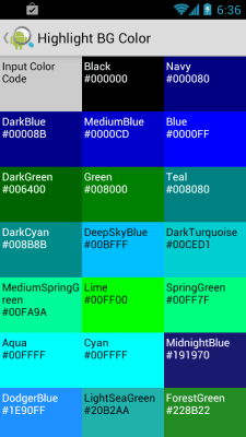 Capture d'écran de l'application aGrep - #4