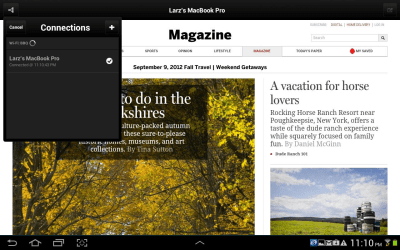 Capture d'écran de l'application Adobe Edge Inspect CC - #6