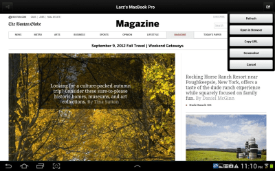 Capture d'écran de l'application Adobe Edge Inspect CC - #7