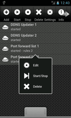 Capture d'écran de l'application Port Forwarder Ultimate - #1