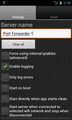 Capture d'écran de l'application Port Forwarder Ultimate - #2