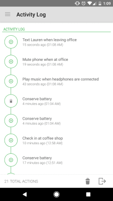 Capture d'écran de l'application Trigger (anciennement NFC Task Launcher) - #8