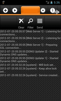 Capture d'écran de l'application Web Server Ultimate - #7