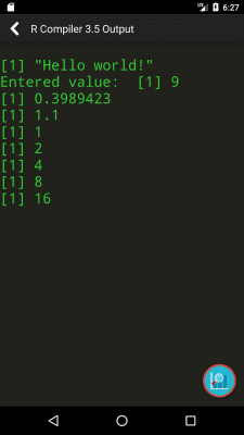 Capture d'écran de l'application R Programming Compiler - #4
