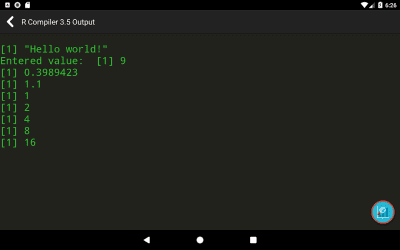 Capture d'écran de l'application R Programming Compiler - #10