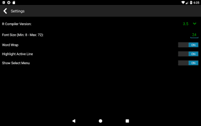 Capture d'écran de l'application R Programming Compiler - #11