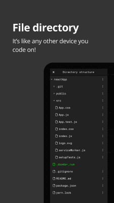 Capture d'écran de l'application Dcoder, Compiler IDE :Code & Programming on mobile - #2