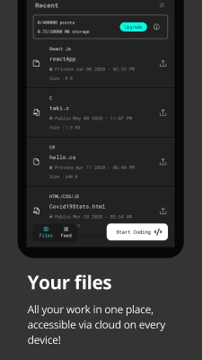 Capture d'écran de l'application Dcoder, Compiler IDE :Code & Programming on mobile - #5