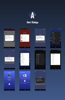 Capture d'écran de l'application CodeX - Android Material UI Templates - #8