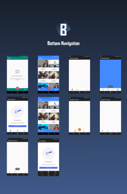 Capture d'écran de l'application CodeX - Android Material UI Templates - #11