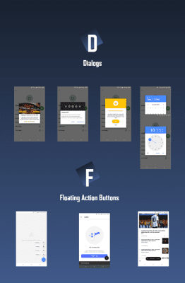 Capture d'écran de l'application CodeX - Android Material UI Templates - #13