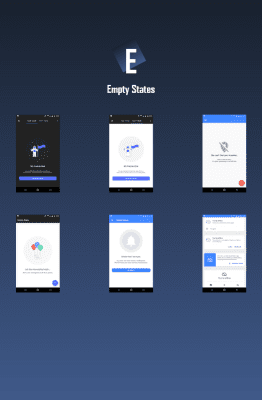 Capture d'écran de l'application CodeX - Android Material UI Templates - #14