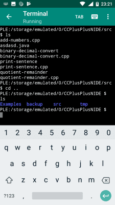 Capture d'écran de l'application CPP N-IDE - C/C++ Compiler & Programming - Offline - #5