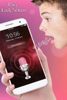 Capture d'écran de l'application Voice Screen Lock : Voice Lock - #3