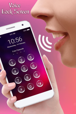 Capture d'écran de l'application Voice Screen Lock : Voice Lock - #5