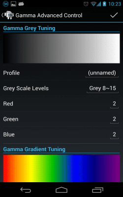 Capture d'écran de l'application Trickster MOD Kernel Settings - #8