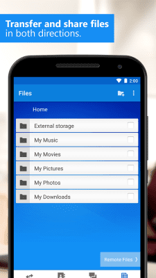 Capture d'écran de l'application TeamViewer-Accès à distance Android - #6