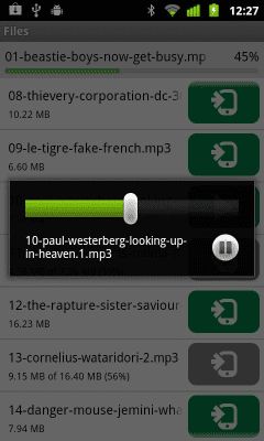 Capture d'écran de l'application uTorrent Remote - #6