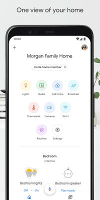 Capture d'écran de l'application Google Home - #1