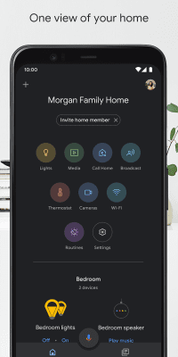 Capture d'écran de l'application Google Home - #2