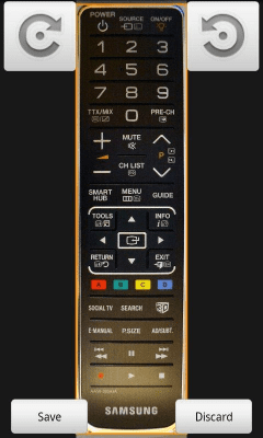 Capture d'écran de l'application BlueIR - la télécommande universelle - #3
