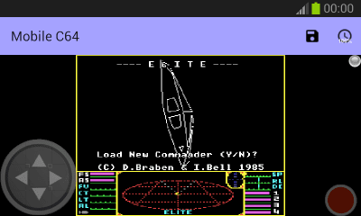 Capture d'écran de l'application Mobile C64 - #6