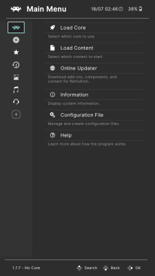 Capture d'écran de l'application RetroArch Plus - #7