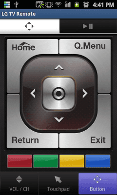 Capture d'écran de l'application LG TV Remote 2011 - #8