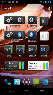 Capture d'écran de l'application Bluetooth Widget - #5