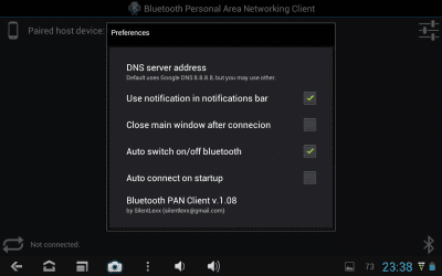 Capture d'écran de l'application Bluetooth PAN *ROOT* - #3