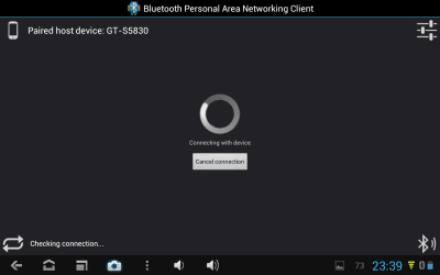 Capture d'écran de l'application Bluetooth PAN *ROOT* - #4