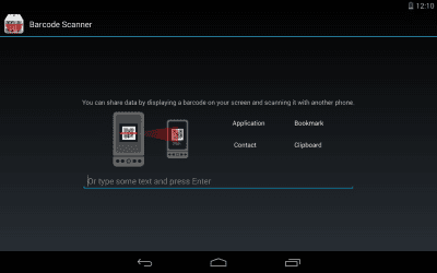 Capture d'écran de l'application Scanner de code-barres-QR - #8