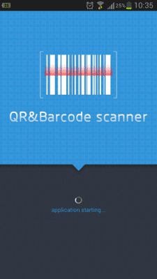 Capture d'écran de l'application Scanner de codes-barres et de codes QR - #1