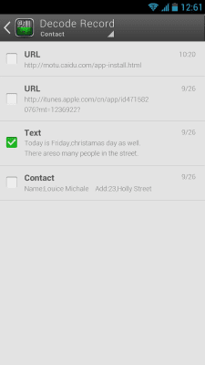 Capture d'écran de l'application OK Scan(QR&Barcode) - #4