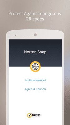 Capture d'écran de l'application Norton Snap QR Code Reader - #1