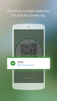 Capture d'écran de l'application Norton Snap QR Code Reader - #4