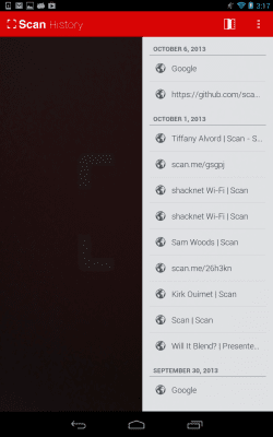 Capture d'écran de l'application QR Code Reader - #4
