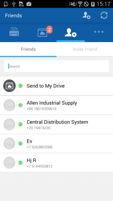 Capture d'écran de l'application Samsung Cloud Print - #3