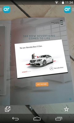 Capture d'écran de l'application Layar - #4