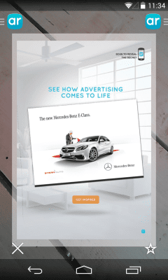 Capture d'écran de l'application Layar - #5