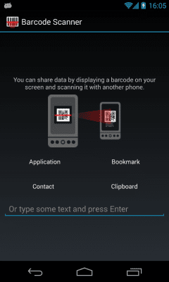 Capture d'écran de l'application Barcode Scanner - #2