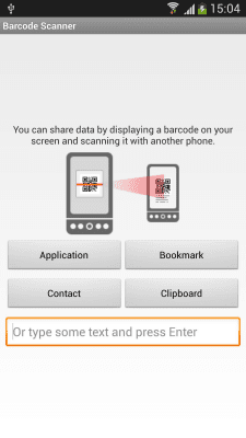 Capture d'écran de l'application Scanner de codes-barres QR - #4