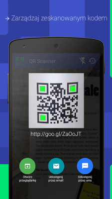 Capture d'écran de l'application QR SKANER - #2