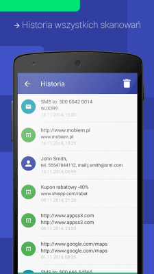 Capture d'écran de l'application QR SKANER - #3
